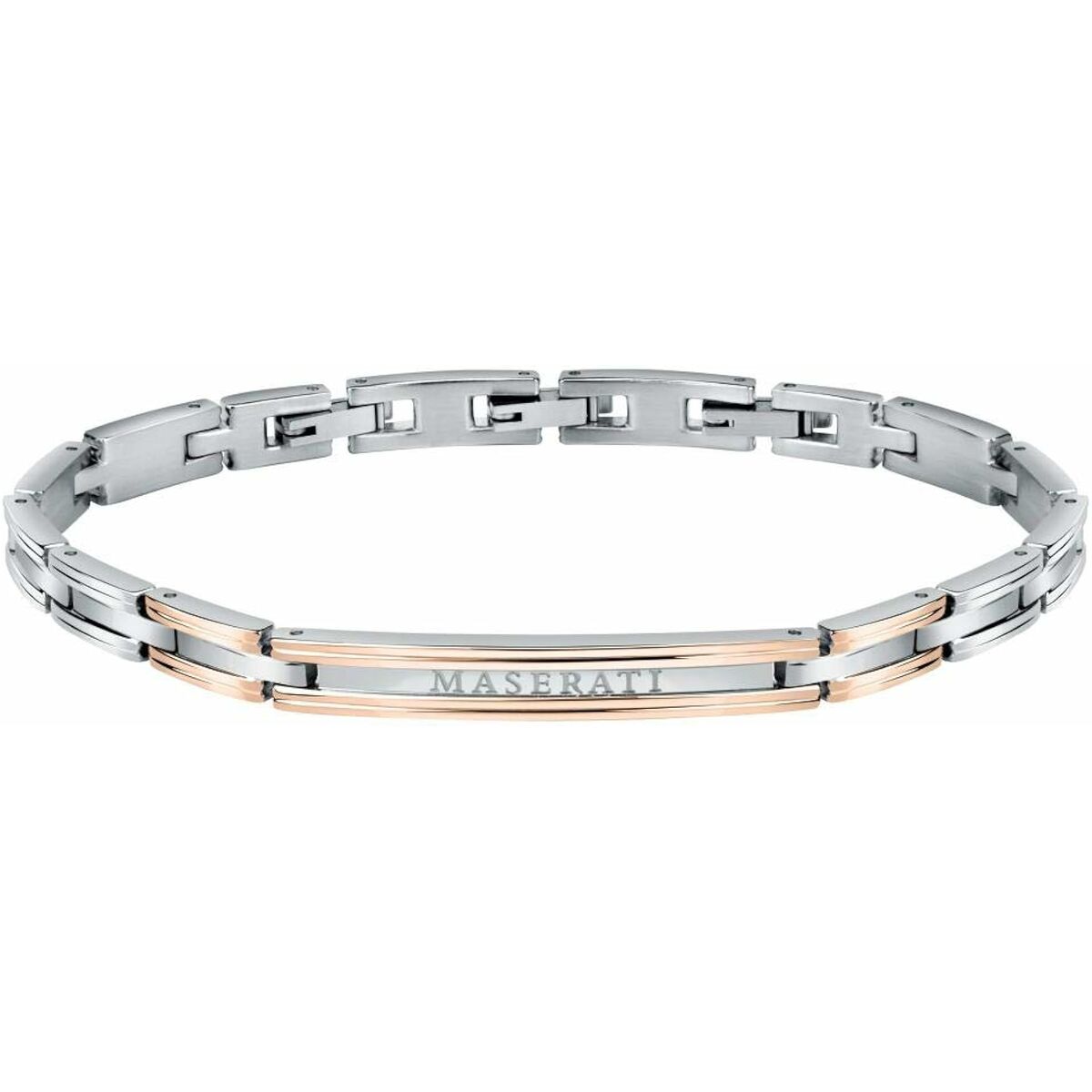 Maserati Heren Armband RVS Two-Tone 22cm - Premium