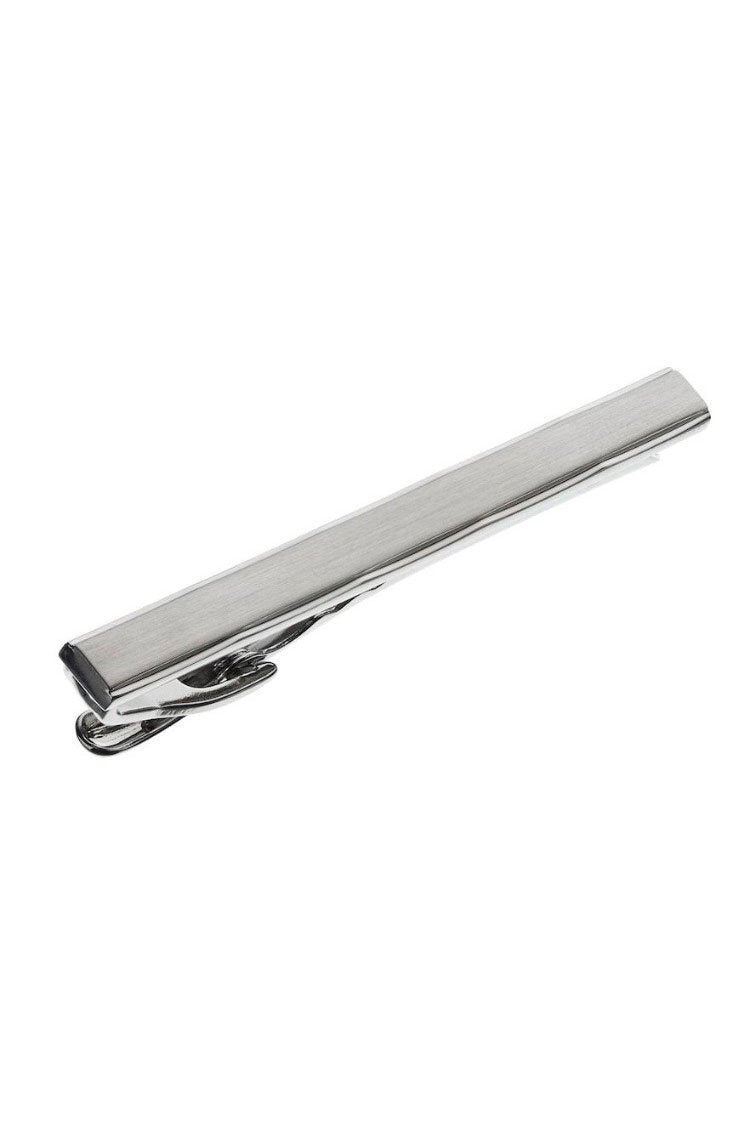 Dasspeld Heren Zilver RVS - Geborsteld Premium