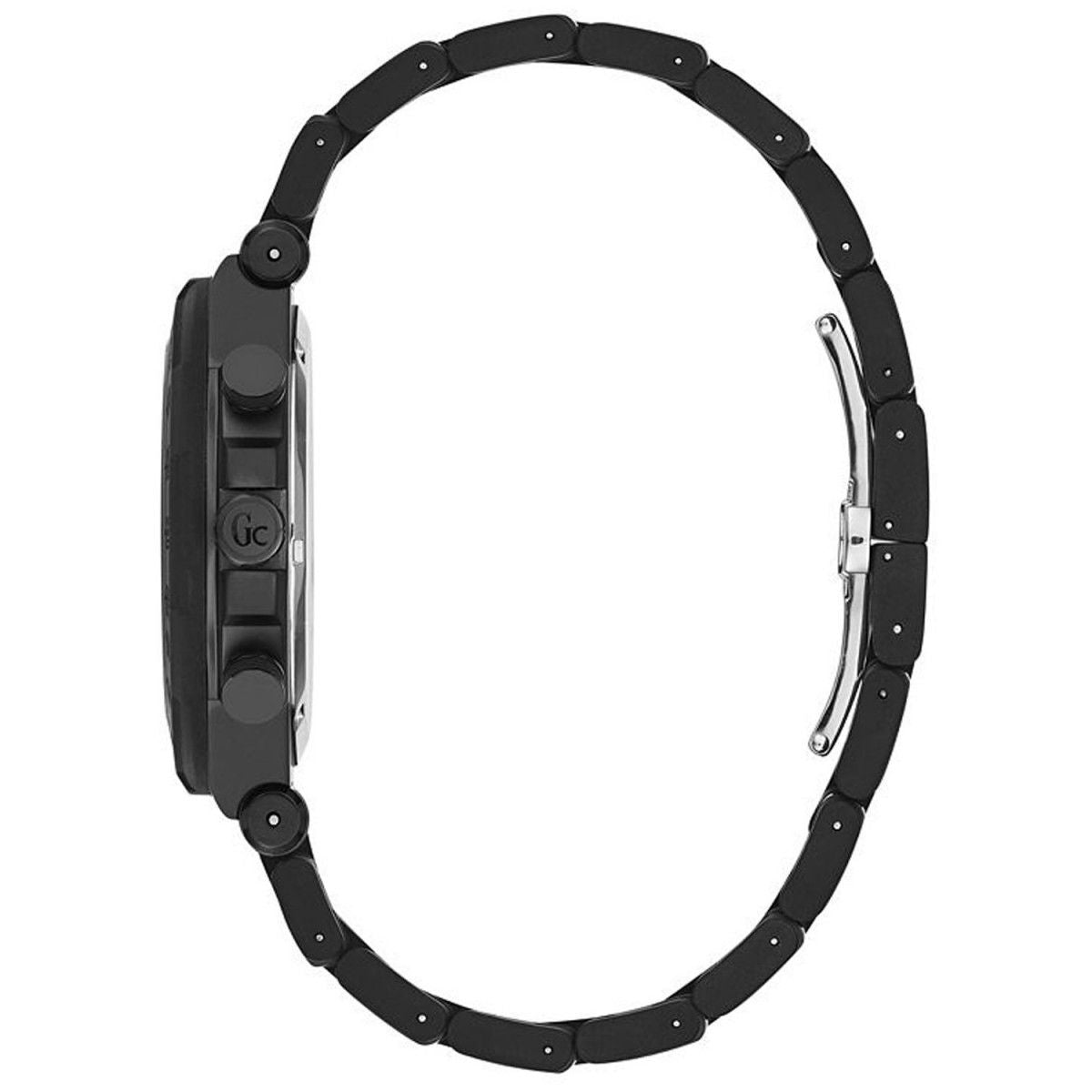 GC Watches Y35006G2 Men's Watch - Black Chronograph 45mm