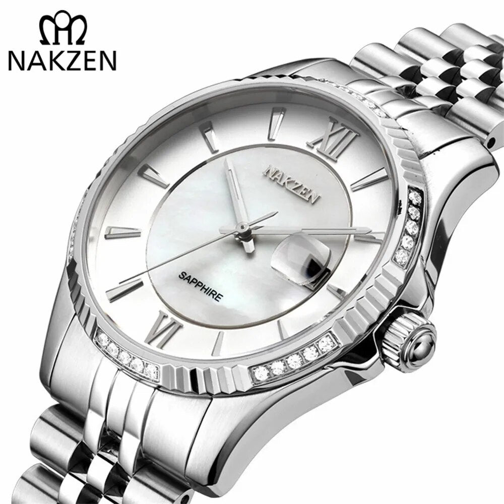 NAKZEN Business classic Mens Watches Top Brand Luxury Waterproo Man Quartz Watches Male Clock wristwatches Relogio Masculino 6013-1