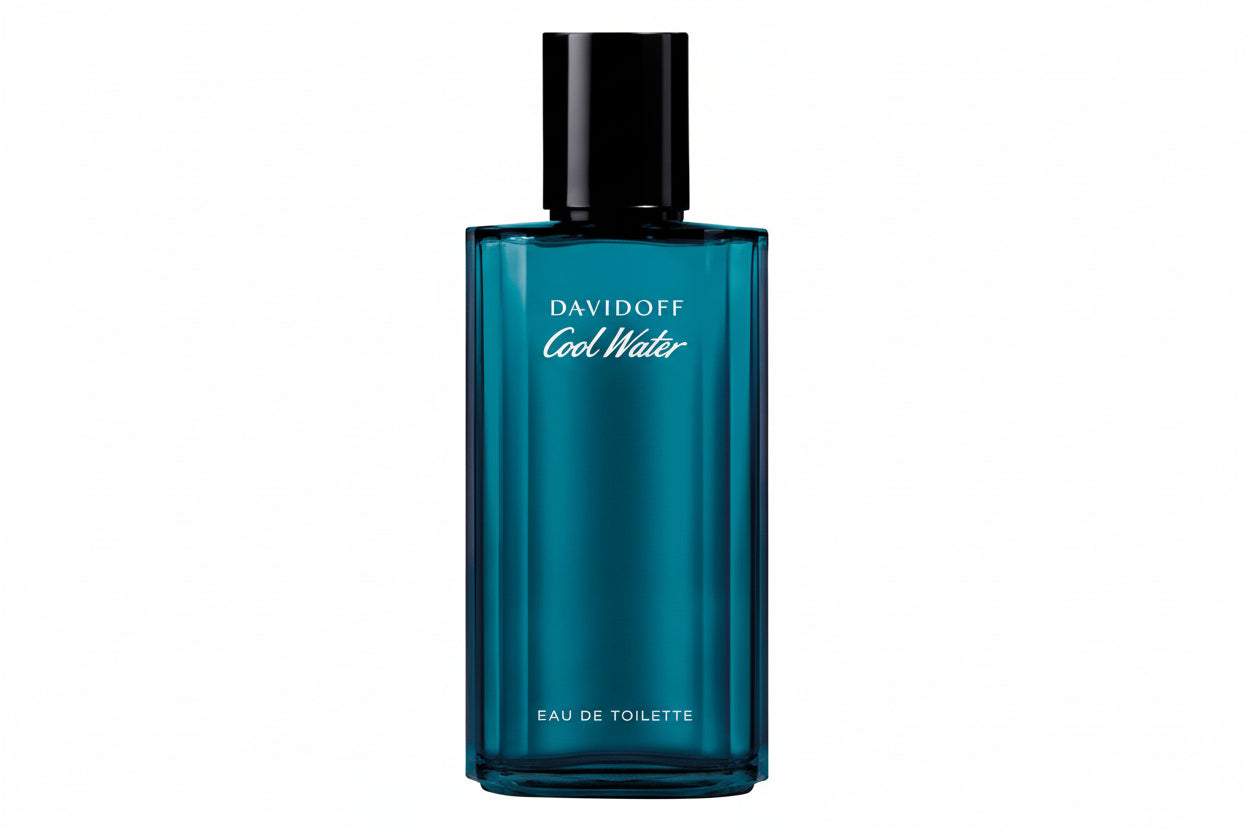 DAVIDOFF COOL WATER Eau de Toilette 75ml - Iconic Fresh Men's Fragrance